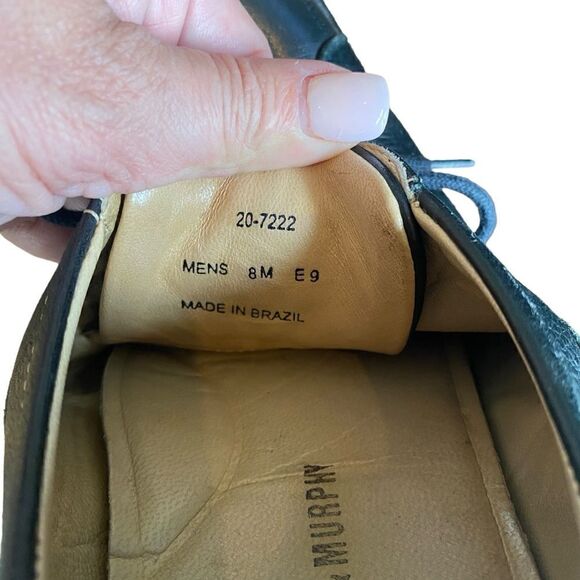 Johnston & Murphy Shuler Bicycle Black Shoe Size 8 - Picture 8 of 8